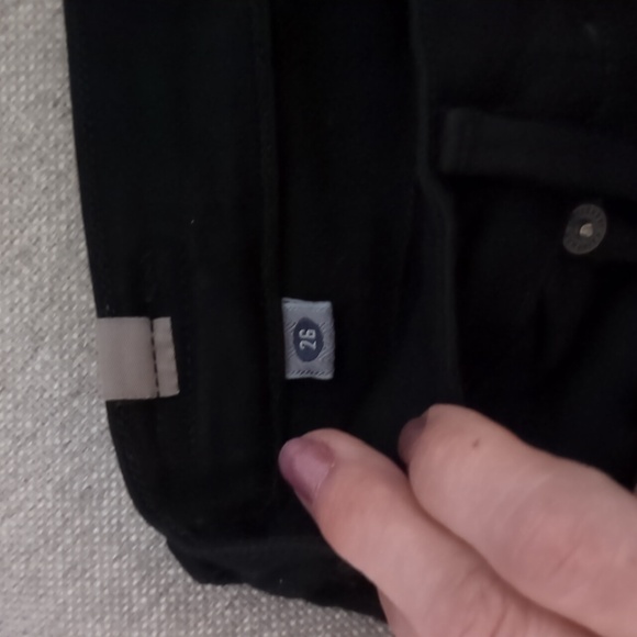 CITIZENS OF HUMANITY Avedon Slick Skinny Leg Black Jeans. Size 26.😎 - Picture 11 of 12